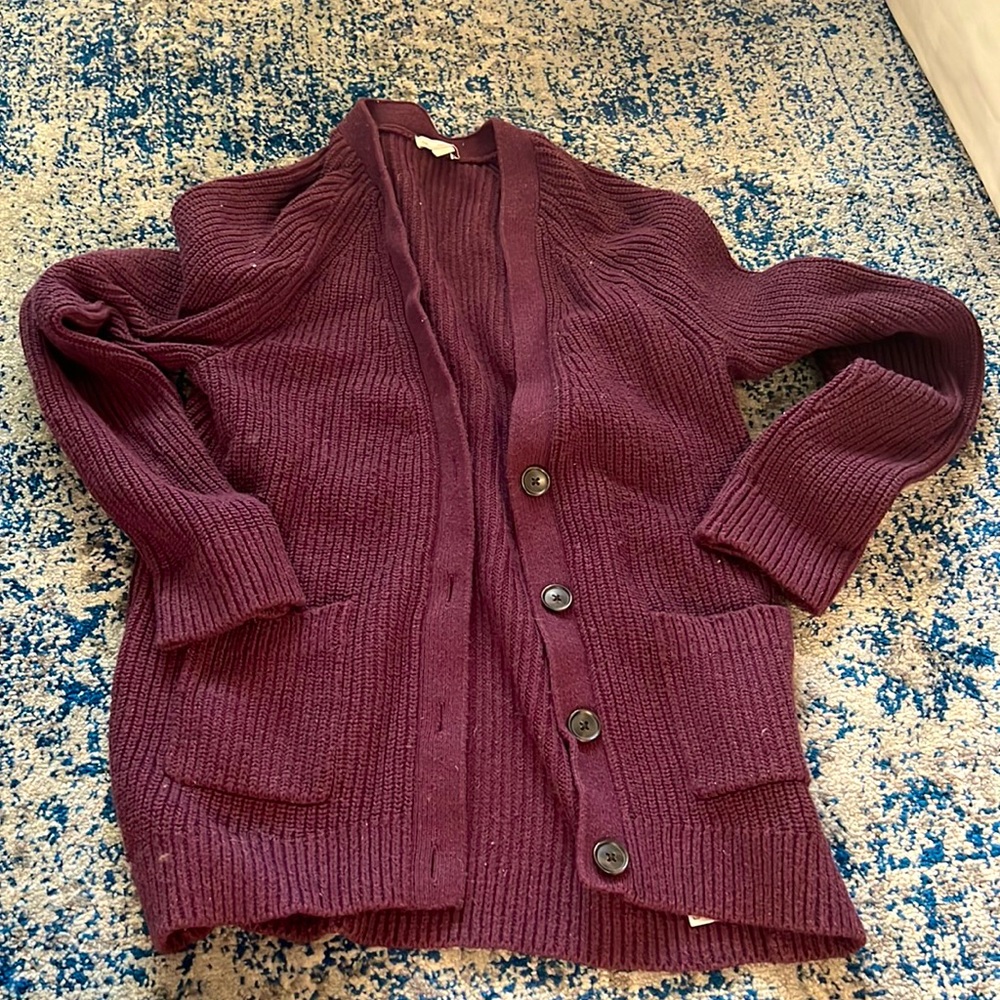 Gap Chunky Cardigan/ Sweater Size M